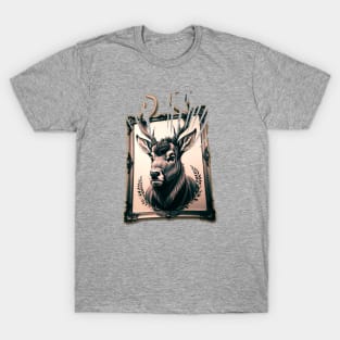 Framed Stag Hotwife Watcher T-Shirt